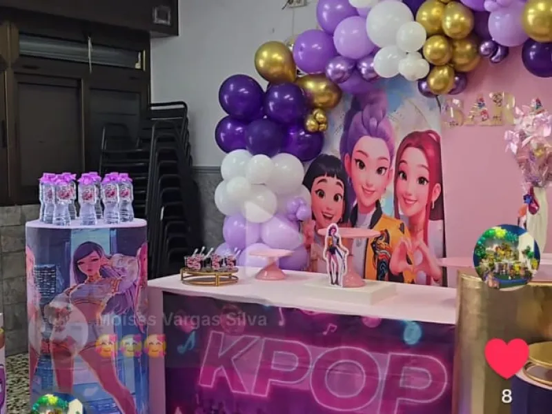 Alquiler de sala para fiestas,